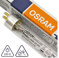 Ультрафіолетова бактерицидна лампа 6 ватів OSRAM HNS 6W G5 (T5 6W без виділення озону)