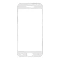 Защитное стекло 3D Side Glue для Samsung J330 Galaxy J3 2017 (тех. пак) White