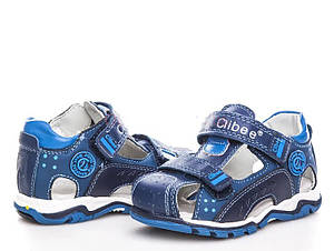 Cандалі літні на хлопчика Clibee F200 Шкіра розмір 27