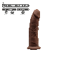 Фалоїмітатор Silexd Robby Brown (Premium Silicone Dildo MODEL 2 size 6"), 15х3,5 см., фото 3
