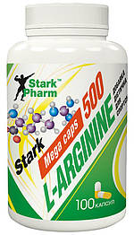 Аргінін L-Arginine 500 мг Stark Pharm 100 капсул