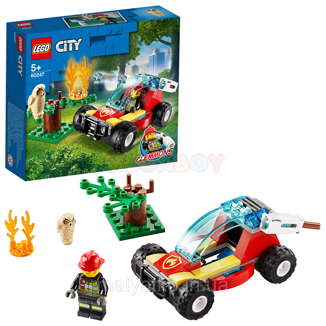 Лего Lego City Лісові пожежні 60247