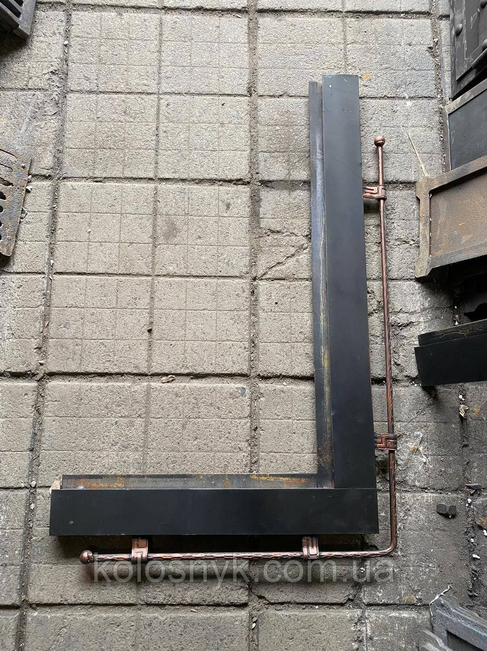 Уголок печной металлический под плиту 410х710мм: продажа, цена в Львове ...