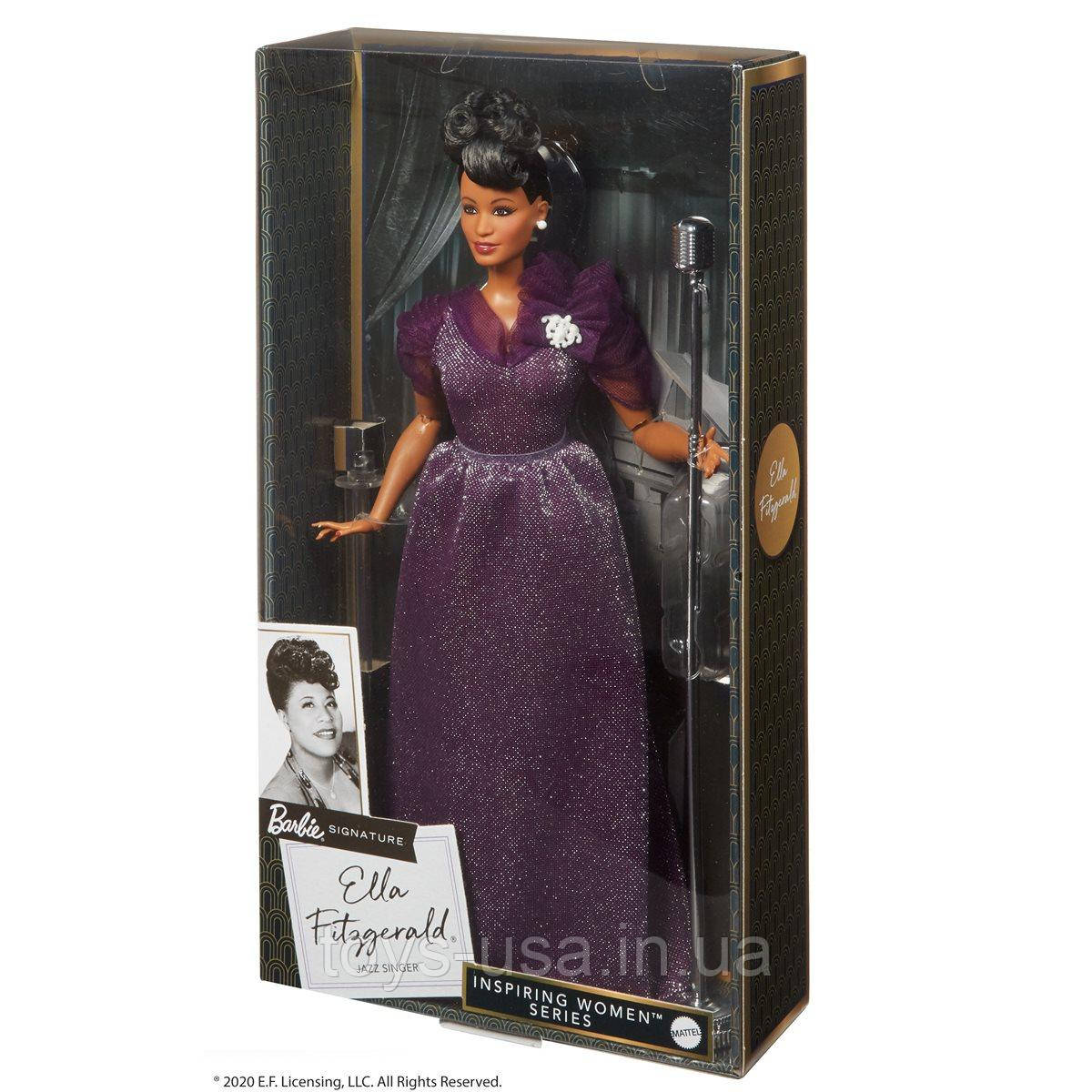Лялька Барбі Елла Фіцджеральд Barbie Inspiring Women Series Ella Fitzgerald, фото 1