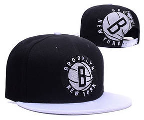 Кепка команда Brooklyn Nets (Бруклін Ніс)  сніпбек, бейсболка, snapback