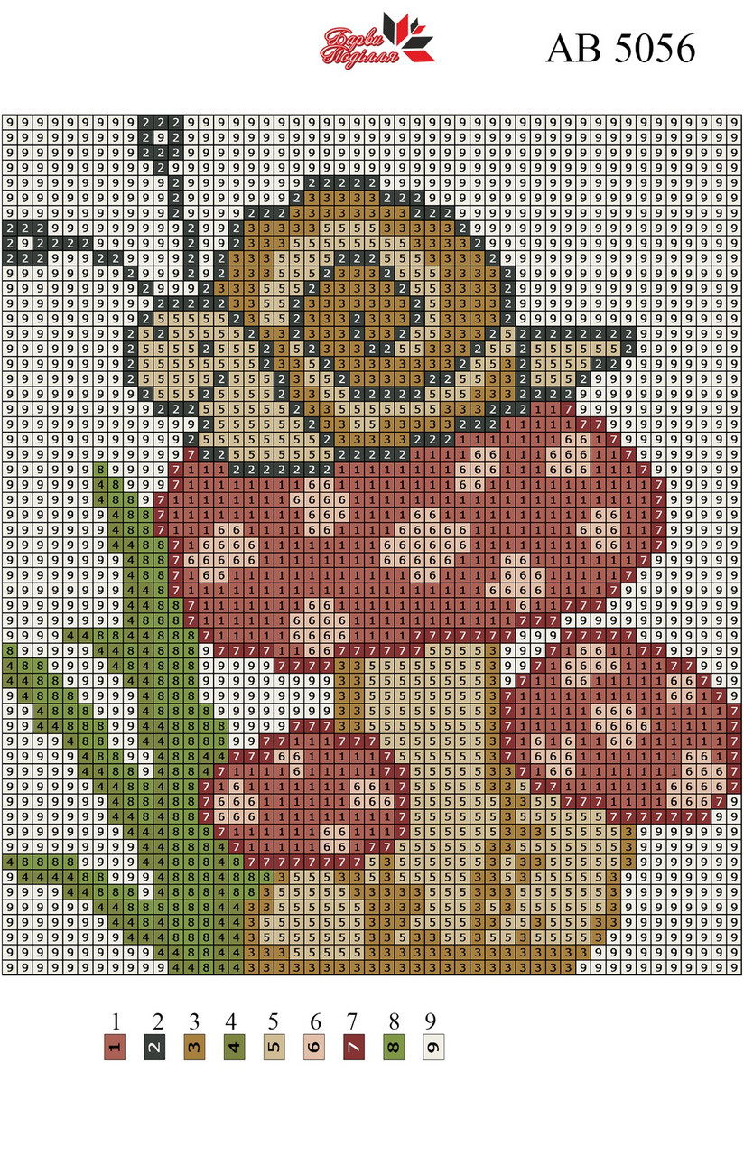 Алмазна вишивка АВ 5056 (повна зашивання)