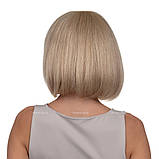 Красива натуральна перука каре Katie HH, мелірування з холодним відтінком, фото 5