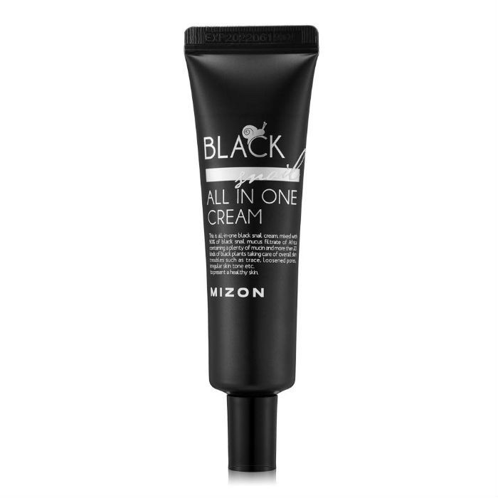 MIZON Black Snail All In One Cream крем преміумкласу з 90% слизу чорного равлика