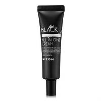 MIZON Black Snail All In One Cream крем преміумкласу з 90% слизу чорного равлика