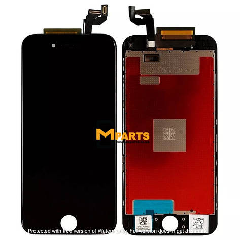 Дисплей для Apple iPhone 6s Чорний (ААА), фото 2