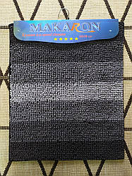 Килимок 60*50 см з Мікрофібри! Чорний! MAKARON ("лапша")