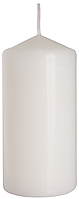 Декоративна свічка-циліндр BISPOL sw60/120-x біла (12 см)