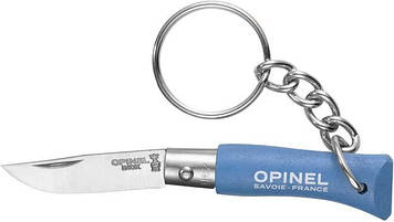 Ніж Opinel Keychain №2 Inox блакитний