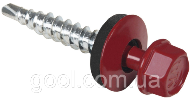 wf wkret-met шуруп саморез кровельный по металлу 4,8х19мм ral 3005