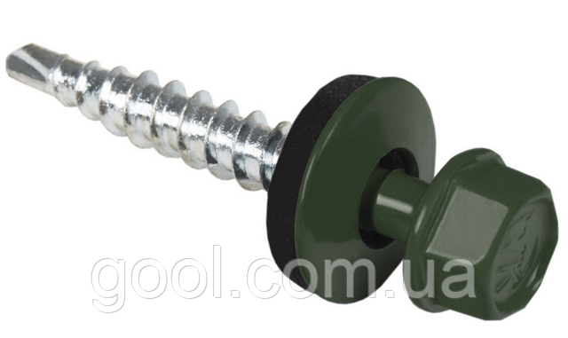 wf wkret-met шуруп саморез кровельный по металлу 4,8х19мм ral6020