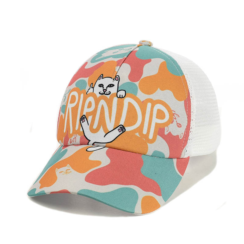 Бейсболка с сеткой "Ripndip"