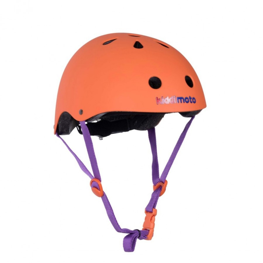 Шолом дитячий Kiddimoto жовтогарячий матовий, розмір S 48-53 см