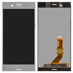 Дисплей для Sony Xperia XZs, G8231, G8232, модуль в зборі (екран і сенсор), оригінал Сріблястий