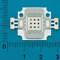 LED-FITO-10W/2B+7R-440/660NM Фито Светодиод для растений 10W; 2 Синих 440-445nm + 7 Красных 660-665nm