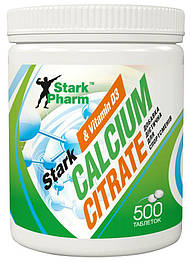 Кальцій Calcium Citrate & Vitamin D3 1000 мг Stark Pharm 500 таблеток
