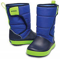 Детские зимние сапоги Crocs LodgePoint Snow Boot, оригинал (204660)