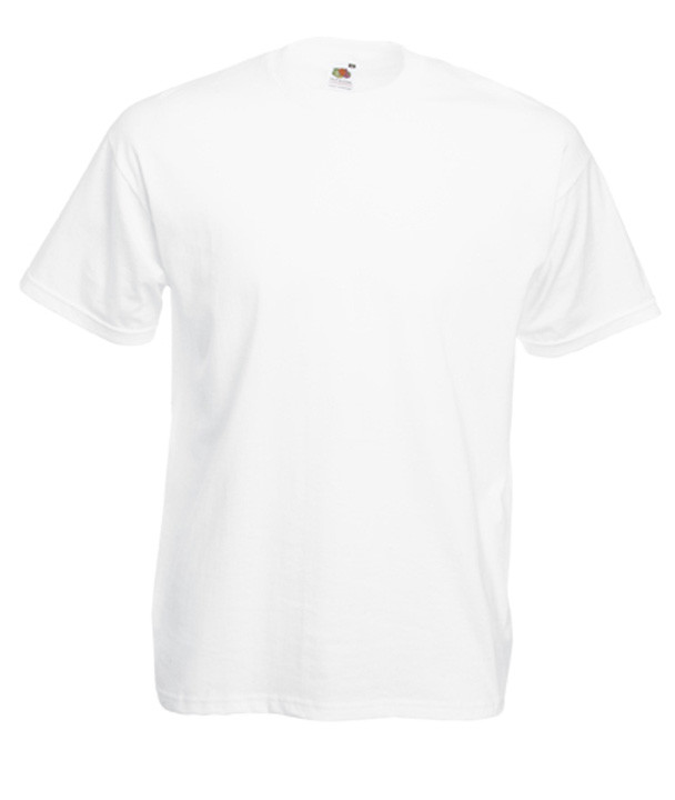 Men's T-shirt white Fruit of the loom
                                