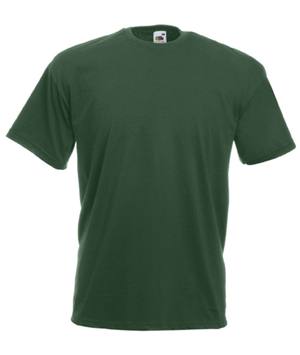 Men's T-shirt dark green Fruit of the loom