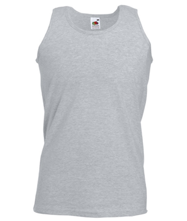 Майка чоловіча сіро-лілова ATHLETIC VEST Fruit of the Loom
