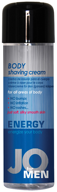 Крем для гоління JO MEN BODY SHAVING CREAM ENERGY, 240 мл