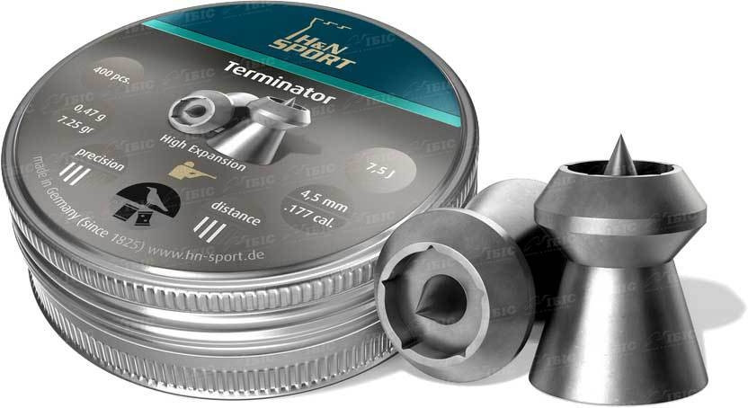 Пули H&N Terminator 0,47 г/400 шт., фото 1