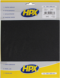 HPX 235932 Abrasive Sheet P240 — набір абразивних аркушів (4 шт./пач.)