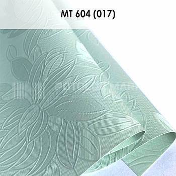 MT 604 (017) "Листочки" (ширина до 3,2 мп). Текстурна ПВХ плівка