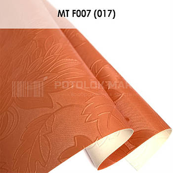 MT F007 (017) "Листочки" (ширина до 3,2 мп). Текстурна ПВХ плівка
