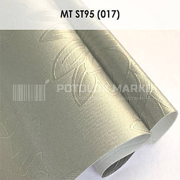 MT ST95 (017) "Листочки" (ширина до 3,2 мп). Текстурна ПВХ плівка