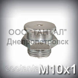Тавотниця М10х1 DIN 3404 оцинкована