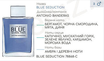 Концентрат для розливної парфумерії BLUE SEDUCTION (100гр) (Альтернатива Antonio Banderas Blue Seduction Men)