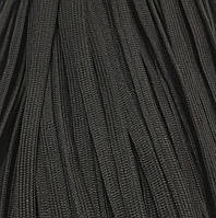 Шнур для одежды без наполнителя 9мм цв черный (уп 100м) Ф
