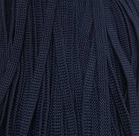 Шнур для одежды без наполнителя 8мм цв синий (уп 100м) Ф