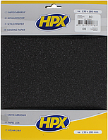 HPX 235929 Abrasive Sheet P80- набор абразивных листов (4 шт./уп.)