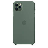 Силіконовий чохол Silicone Case на iPhone 11 - преміальну якість Pine Green, фото 3