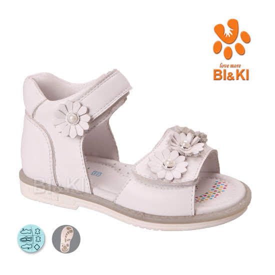 Босоніжки BIKI4445E White 21р, 23р