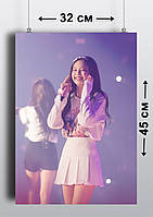 Плакат А3, Black Pink 8