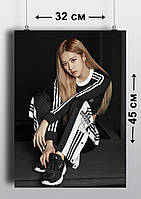 Плакат А3, Black Pink 10