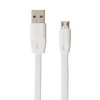 Кабель Remax RC-001M Full Speed, 2M, microUSB, White