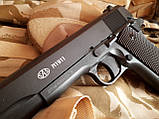 Пневматичний пістолет Sas М1911 (Свинцеві кулі), фото 6