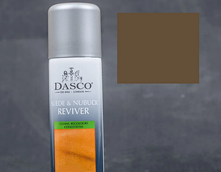 Відновлювальний аерозоль для замші та нубуку DASCO Suede&Nubuck Reviver, 200 мл Середньо-коричневий