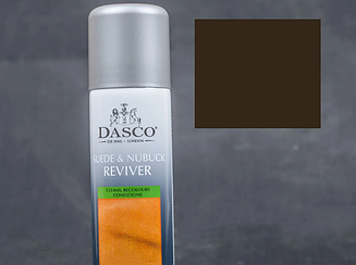 Відновлювальний аерозоль для замші та нубуку DASCO Suede&Nubuck Reviver, 200 мл Темно-коричневий