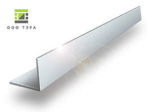 Алюмінієвий профіль куточок 20х20х1 мм 6060 Т6 рівномірний АД31Т