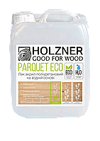 Лак для паркету "HOLZNER Parquet ECO, напівматовий, 5 л