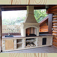 Піч барбекю для дачі